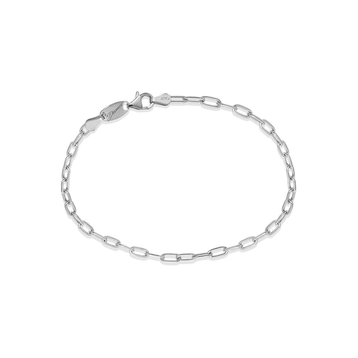 Paper Clip Bracelet, Silver | Unique Boutique
