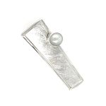 Plank Pendant with Pearl, Brushed